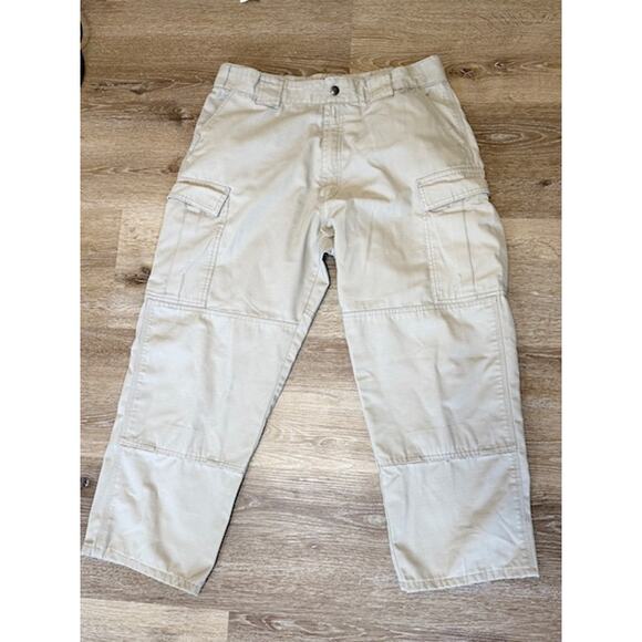 5.11 Tactical Series Other - 5.11 Tactical Series Men's Cargo Wide Leg Khaki Rip Stop Adj. 35.5" - 39" Work
